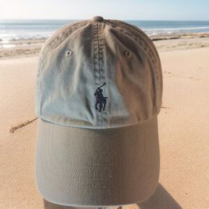 Polo Ralph Lauren Twill Signature Ball Cap - Tan